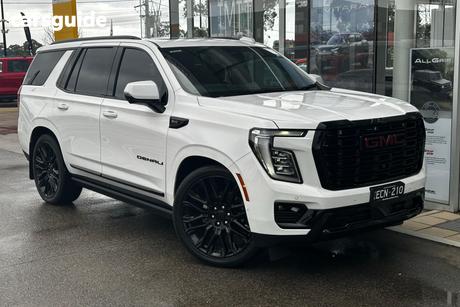 White 2025 Gmc Yukon Wagon Denali