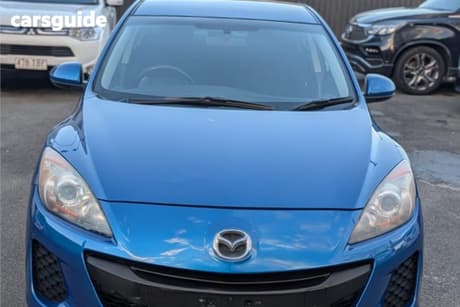 Blue 2011 Mazda 3 Sedan Neo