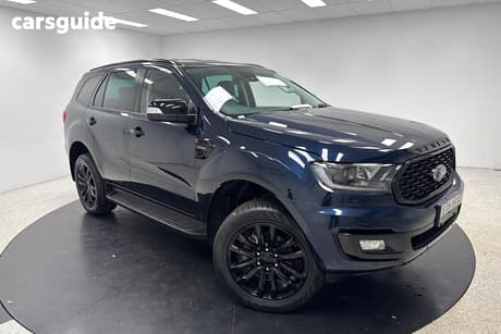 Blue 2019 Ford Everest Wagon Sport (4Wd 7 Seat)