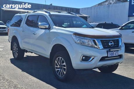 White 2018 Nissan Navara Dual Cab Pick-up St-X (4X4)