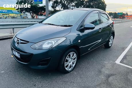 Grey 2011 Mazda 2 Hatchback Neo