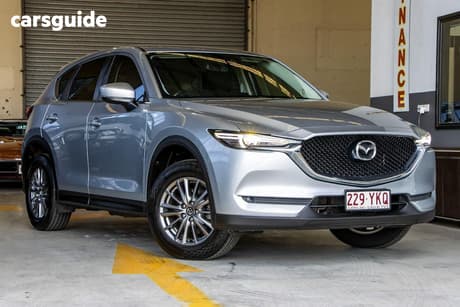 Silver 2018 Mazda CX-5 Wagon Maxx Sport (4X2) (5Yr)