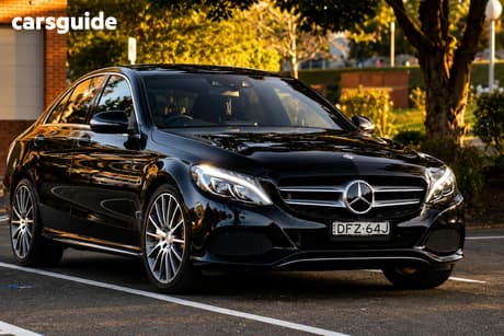 Black 2016 Mercedes-Benz C350 Sedan E