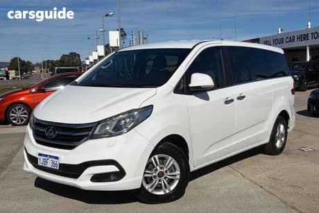 White 2017 LDV G10 Wagon (7 Seat)