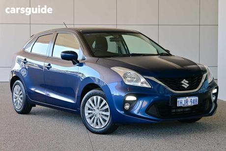 Blue 2021 Suzuki Baleno Hatchback Gl