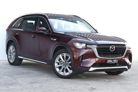 Red 2025 Mazda CX-90 Wagon G50E Gt