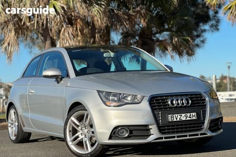 Silver 2011 Audi A1 Hatchback 1.4 Tfsi Attraction