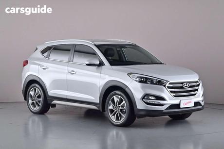 Silver 2017 Hyundai Tucson Wagon Elite (Fwd)