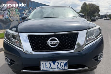 Blue 2015 Nissan Pathfinder Wagon Ti (4X4)