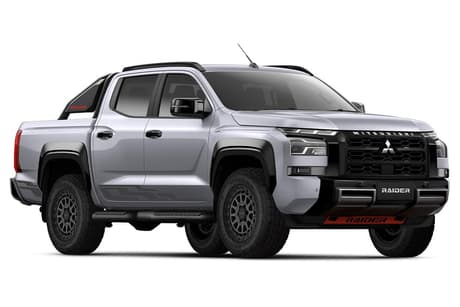 Silver 2026 Mitsubishi Triton Double Cab Pick Up Raider (4X4)