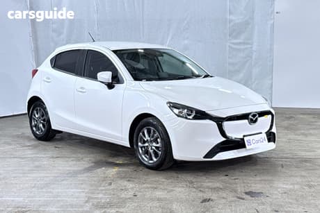 White 2024 Mazda 2 Hatchback G15 Pure