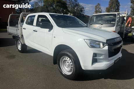 White 2022 Isuzu D-MAX Crew Cab Chassis Sx (4X2) High-Ride