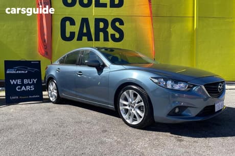 Blue 2013 Mazda 6 Sedan Sport