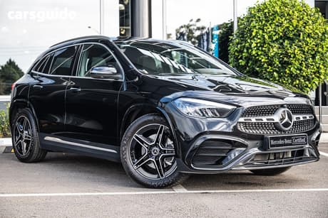Black 2025 Mercedes-Benz GLA200 Wagon 200