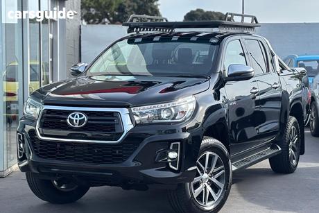 Black 2018 Toyota Hilux Double Cab Pick Up Sr5 (4X4)