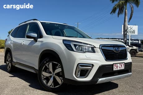 White 2019 Subaru Forester Wagon 2.5I-S (Awd)