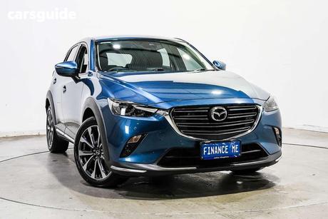Blue 2020 Mazda CX-3 Wagon S Touring (Fwd)