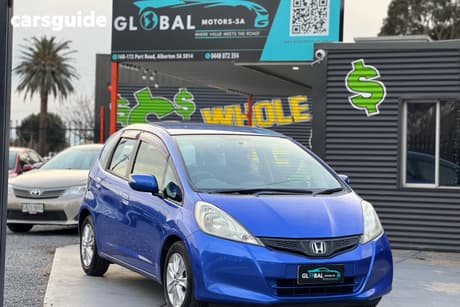 Blue 2013 Honda Jazz Hatchback Vibe