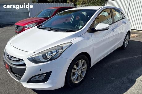 White 2014 Hyundai I30 Hatchback Trophy