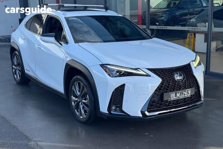 White 2020 Lexus UX250H Wagon F Sport Hybrid