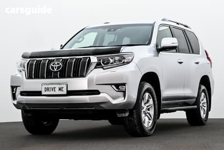 Silver 2023 Toyota Landcruiser Prado Wagon Gxl