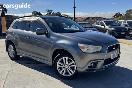 Silver 2011 Mitsubishi ASX Wagon Aspire (4Wd)