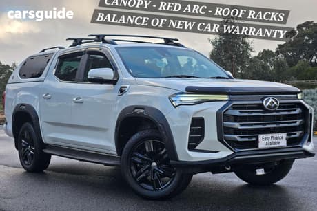 White 2023 LDV T60 Double Cab Utility Max Luxe (4X4)
