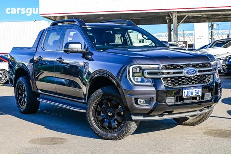 Grey 2023 Ford Ranger Double Cab Pick Up Platinum 3.0 (4X4)