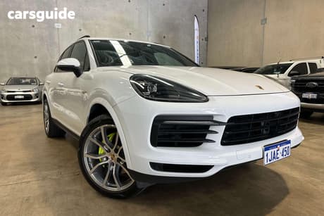 White 2019 Porsche Cayenne Wagon E-Hybrid