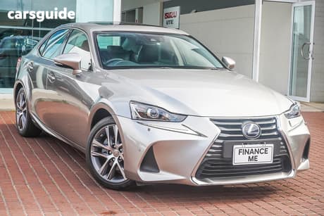 Silver 2019 Lexus IS300H Sedan Luxury Hybrid