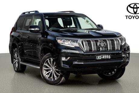 Black 2023 Toyota Landcruiser Prado Wagon Kakadu