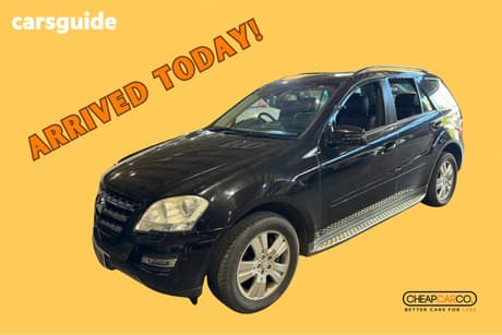 Black 2011 Mercedes-Benz ML350 Wagon Cdi Sports Luxury (4X4)