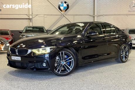 Black 2017 BMW 440I Coupe Gran Coupe