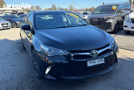 Black 2017 Toyota Camry Sedan Rz S.E.