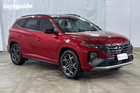Red 2023 Hyundai Tucson Wagon N Line (Fwd)
