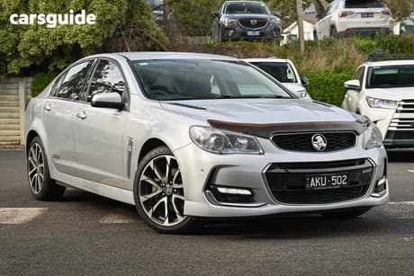 Silver 2016 Holden Commodore Sedan Ss-V Redline