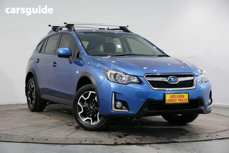 Blue 2016 Subaru XV Wagon 2.0I