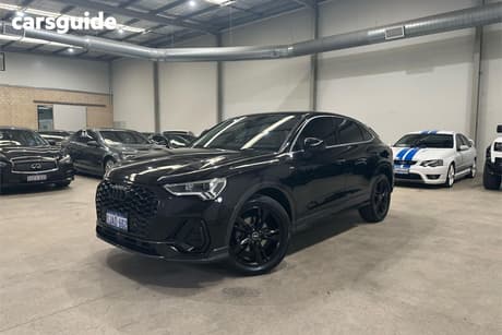 Black 2021 Audi Q3 Sportback 35 Tfsi S Line