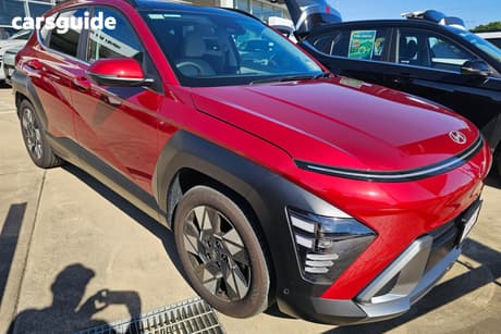 Red 2025 Hyundai Kona Wagon Premium