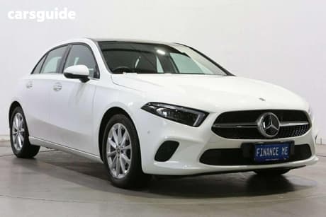 White 2021 Mercedes-Benz A180 Hatchback
