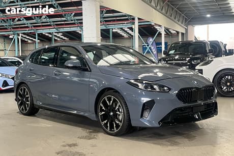 Grey 2024 BMW 118I Hatchback M Sport