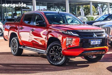 Orange 2023 Mitsubishi Triton Double Cab Pick Up Gsr (4X4)