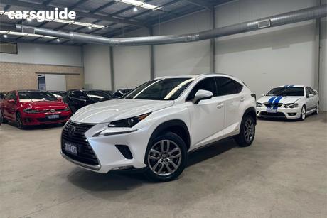 White 2018 Lexus NX SUV LUXURY HYBRID (FWD)