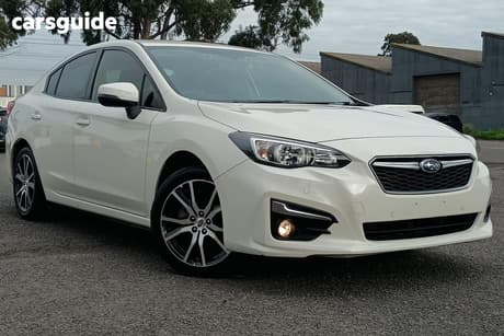 White 2018 Subaru Impreza Sedan 2.0I-L (Awd)