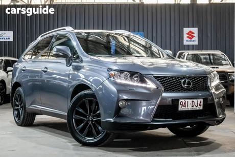Grey 2012 Lexus RX SUV F SPORT GGL15R MY12
