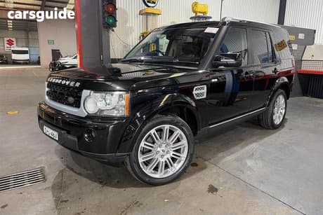 Black 2012 Land Rover Discovery 4 Wagon 3.0 Sdv6 Hse Luxury