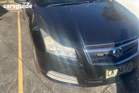 Black 2011 Holden Cruze Sedan Cd