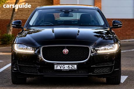 Black 2016 Jaguar XE Sedan 25T Portfolio
