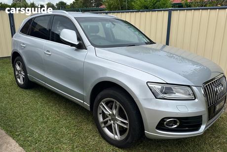 Grey 2014 Audi Q5 Wagon 3.0 Tdi Quattro