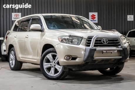 Gold 2008 Toyota Kluger Wagon Kx-S (Fwd)